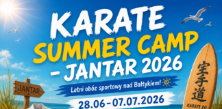 KARATE SUMMER CAMP – JANTAR 2026. Info wyjazdowe.